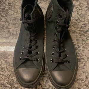 Black Monochrome High Tops Mens 9/Womens 11